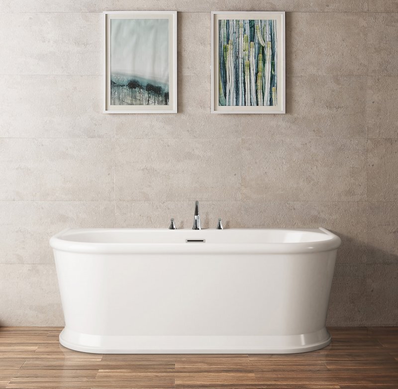 Акриловая ванна BELBAGNO BB408-1500-800