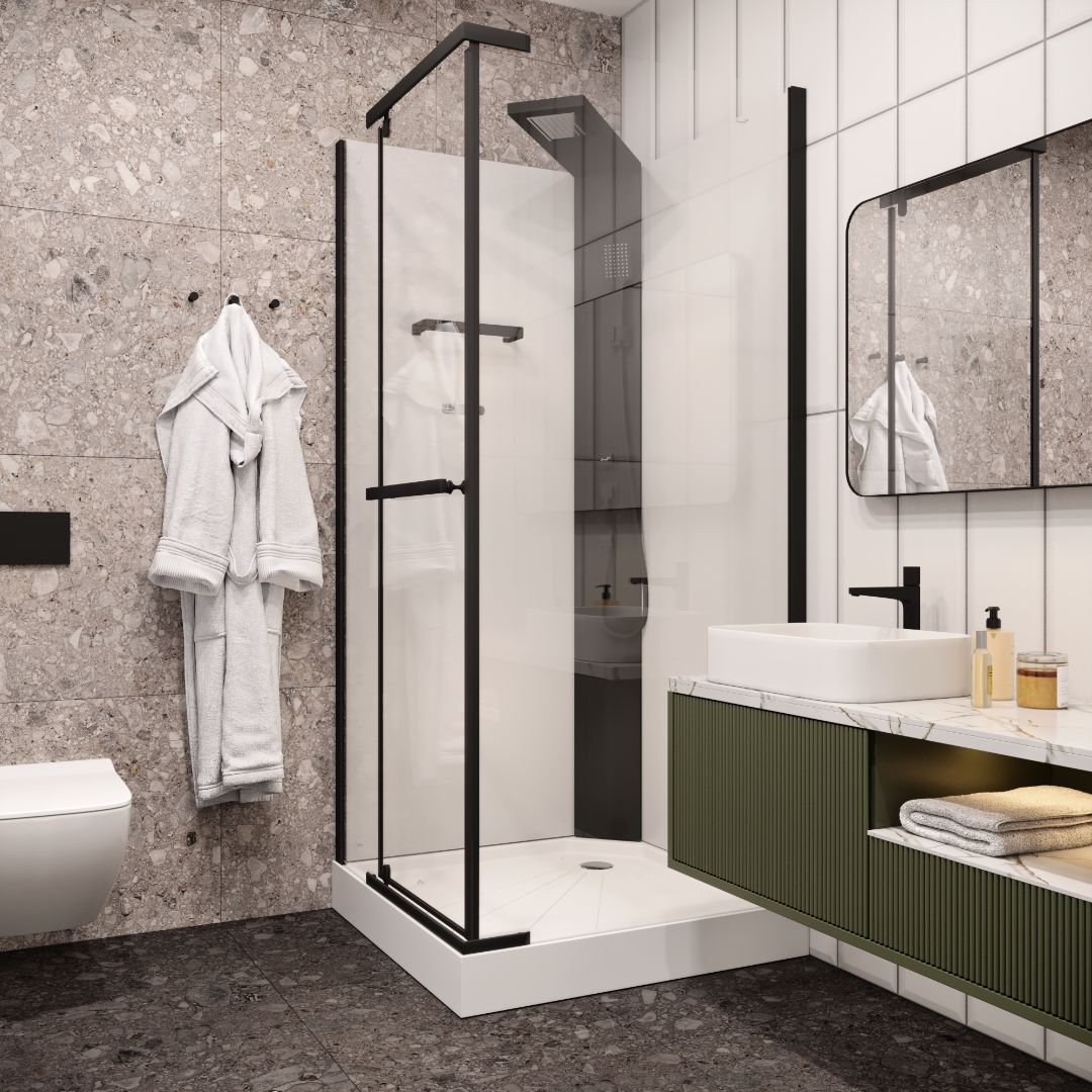 Кабина MiMi901B душевая Ceruttispa (90x90x215-225)