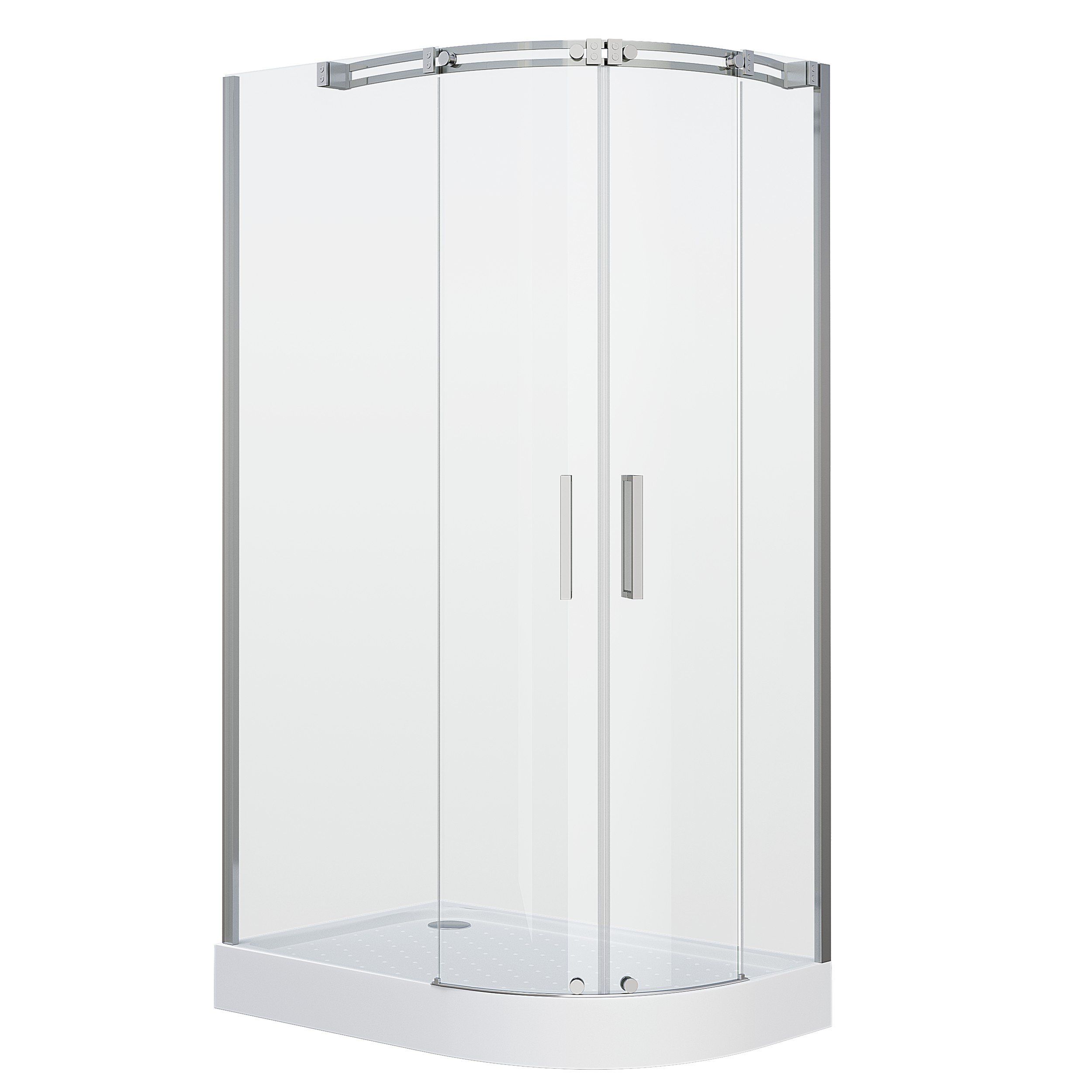 Душ.ограждение GR-4110L Galaxy 110*80*190 двери раздвижные 2 места
