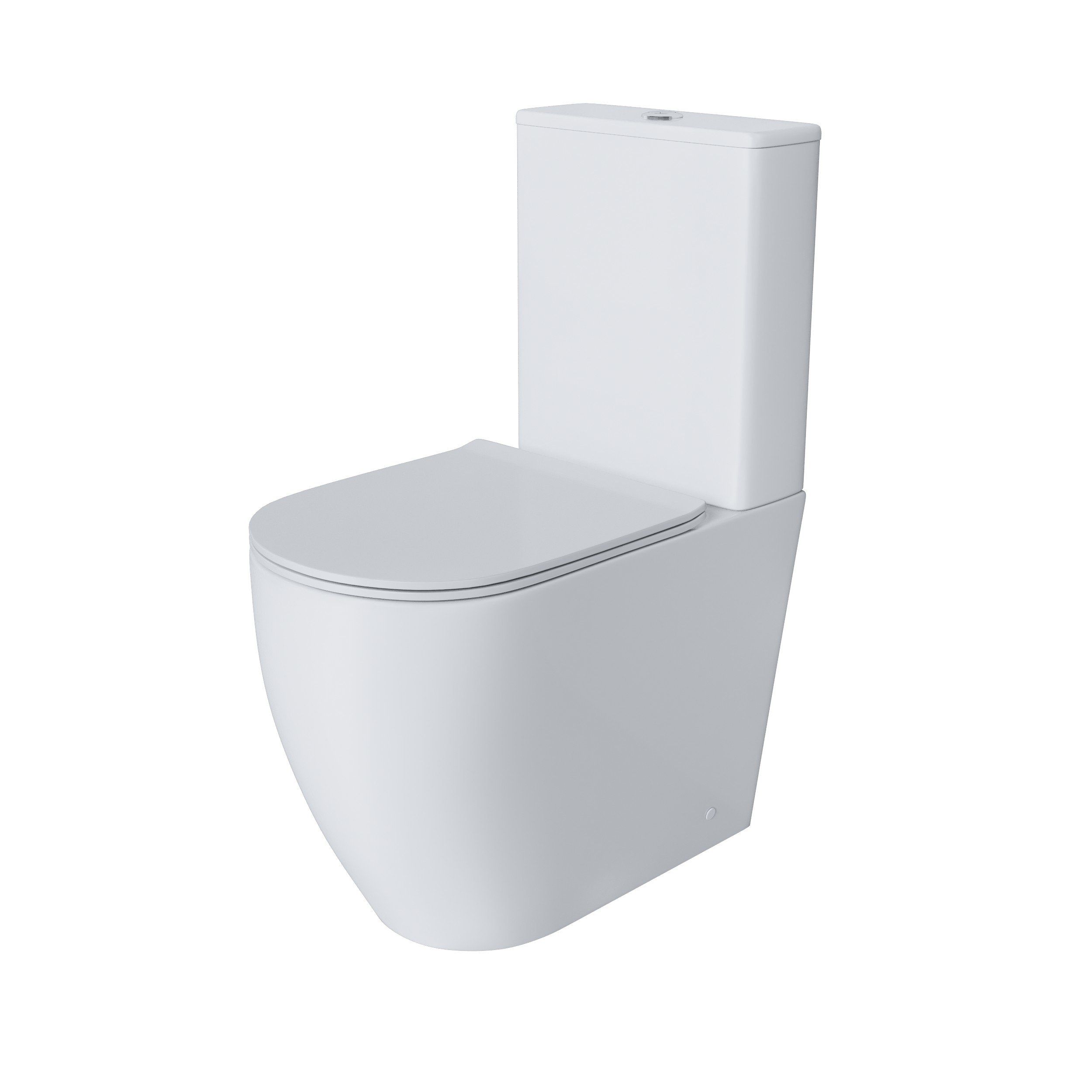 Унитаз GR-4473S Style (655*365*920) напольный БЕЗОБОДКОВЫЙ с ВЫСОКОЙ ЧАШЕЙ 48 см, 2 места