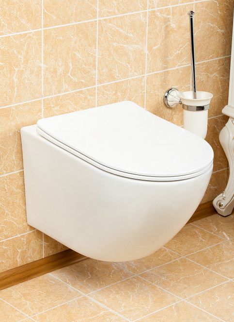 Унитаз подвесной Zandini Garda Z19-05P безободковый, белый