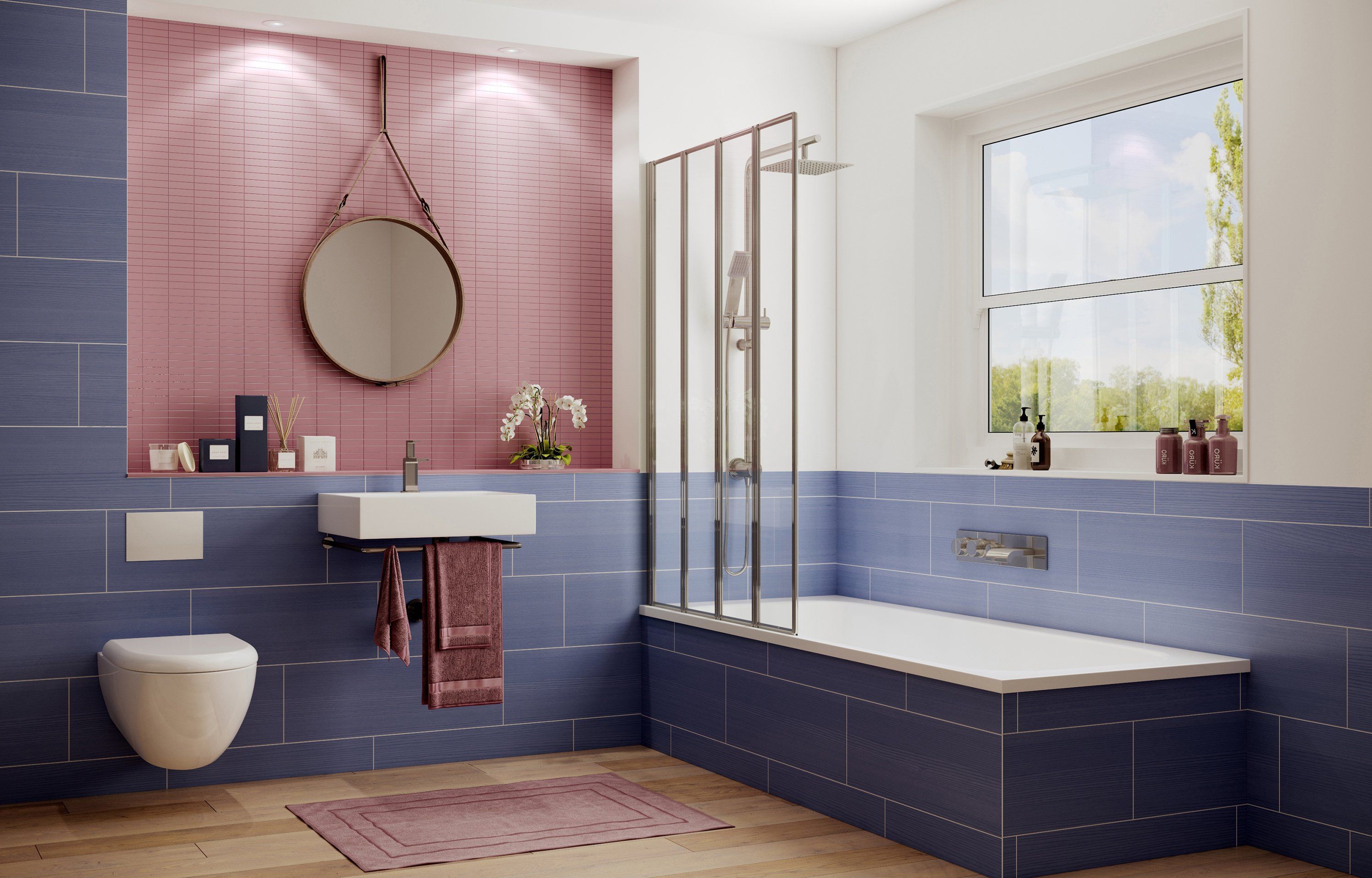 Шторка для ванны Ambassador Bath Screens 16041110L (900x1400), 1 место