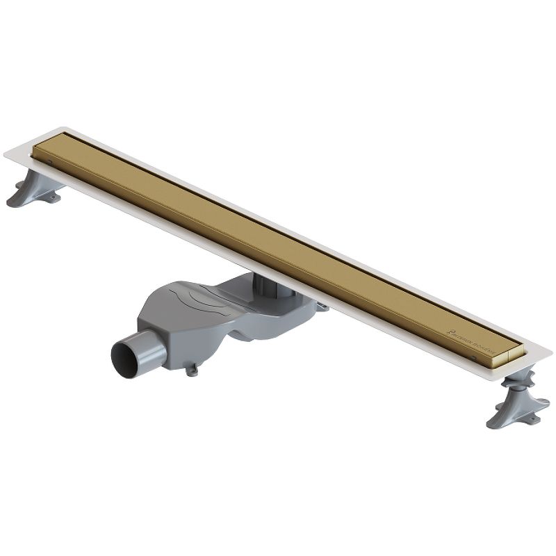 Душевой лоток Premium Linear 80см, нерж.сталь МАТ. ЗОЛОТО  DP 080 21 09 S11