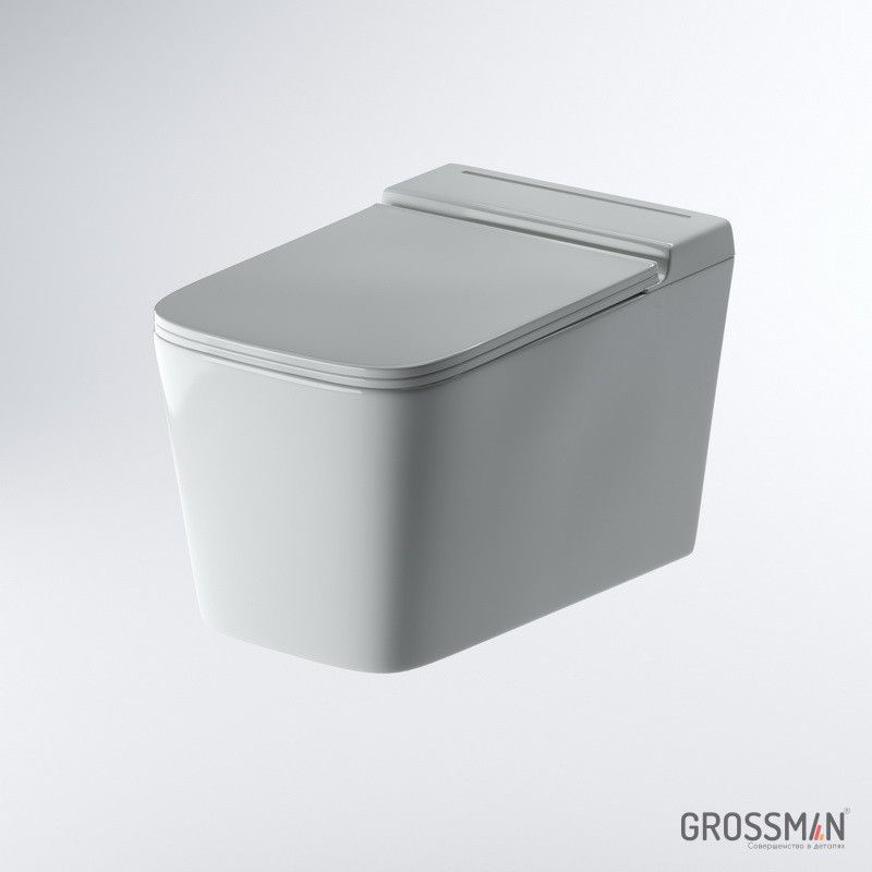 Унитаз подвесной импульсный Grossman GR-5501 без инсталляции