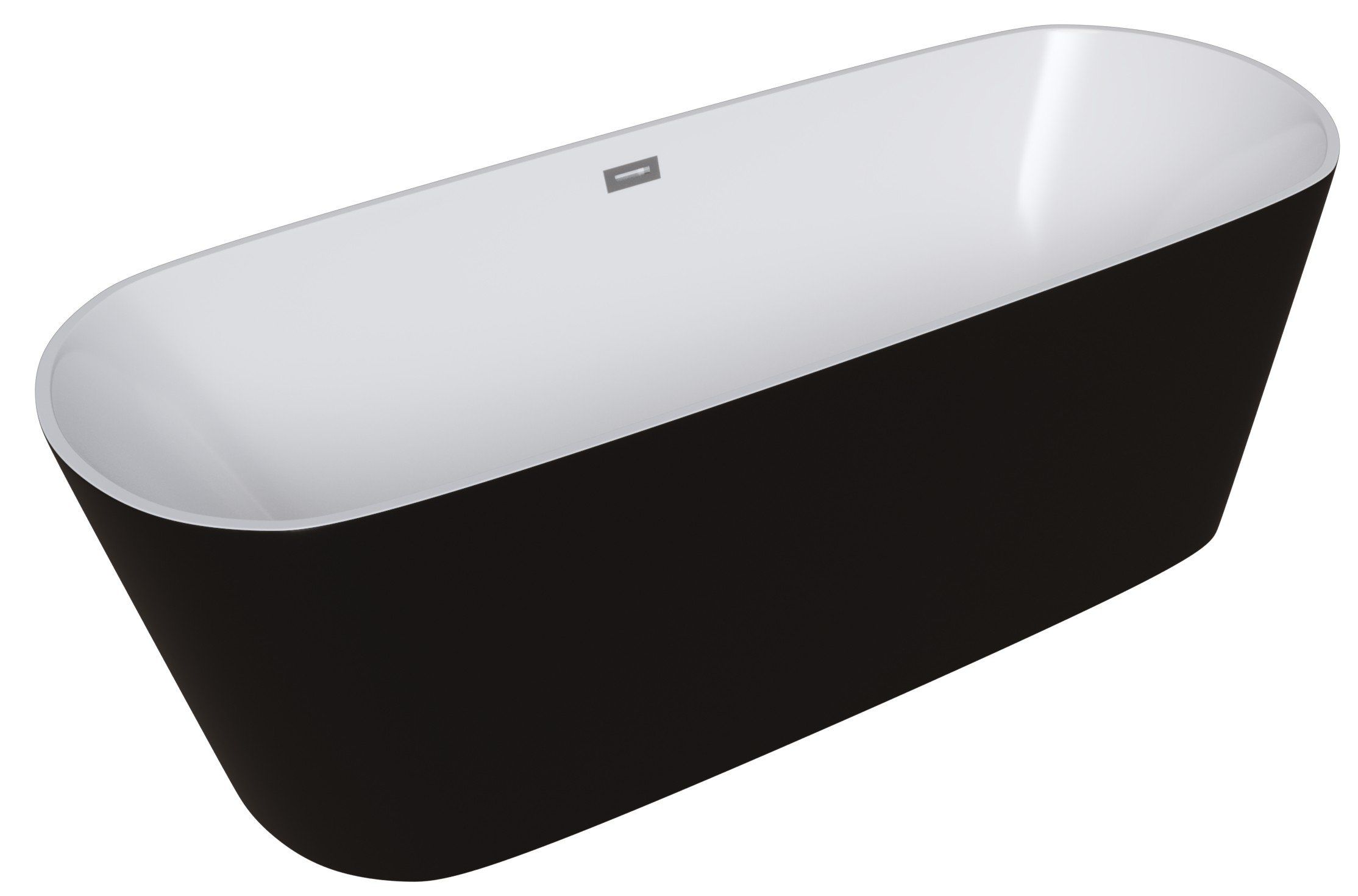 Ванна отдельностоящая GR-2601 Black (70x170x60) GROSSMAN 1 место
