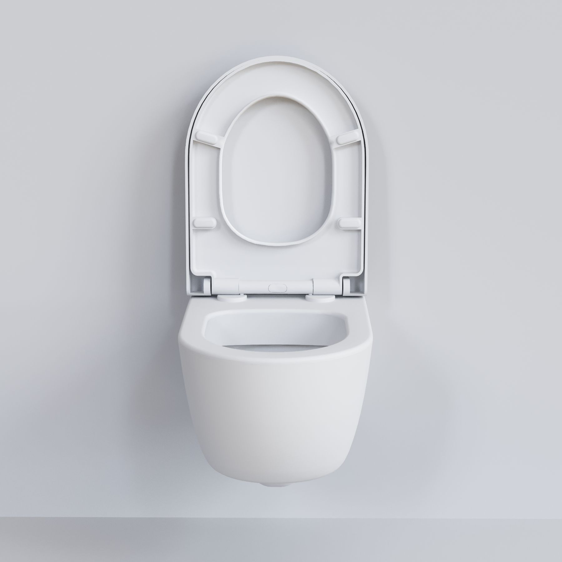 Унитаз Abner 103T20101R (545*360*330) БЕЛЫЙ МАТОВЫЙ подвесной БЕЗОБОДКОВЫЙ, 1 место