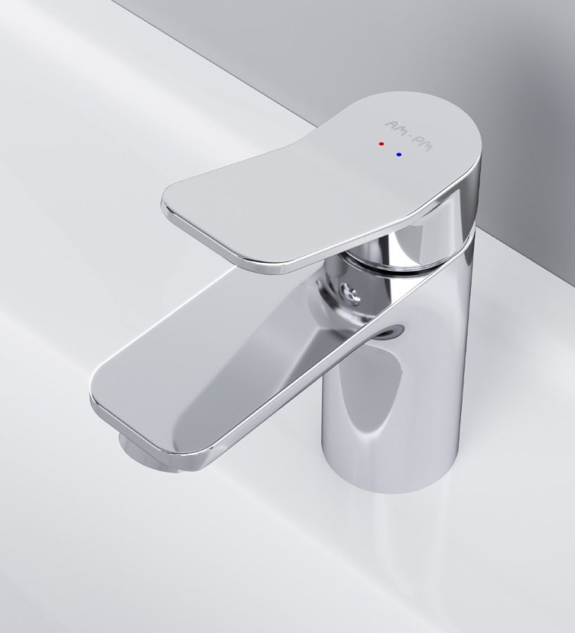 F85A02100 X-Joy, смеситель для умывальника излив 100 мм, хром, шт