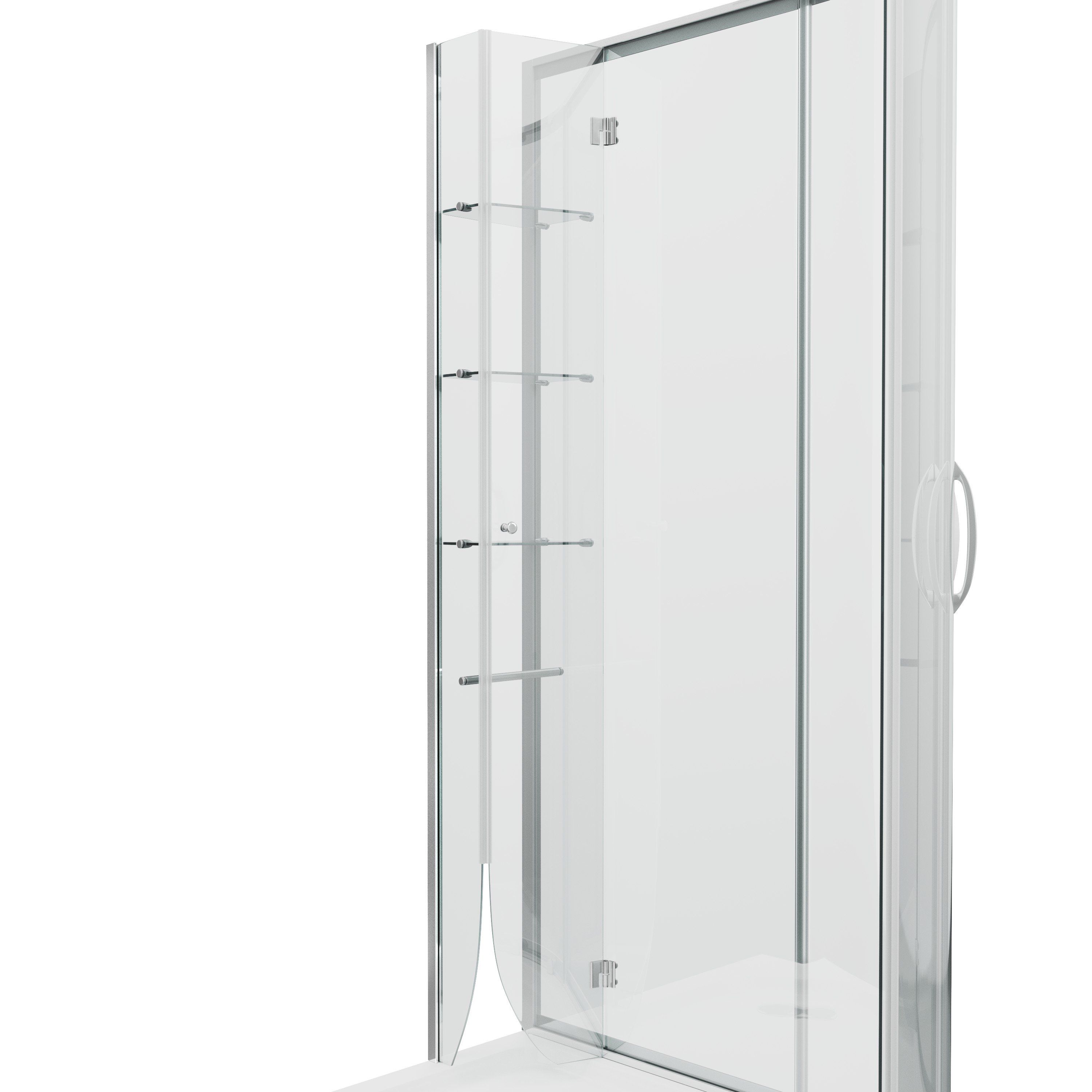 Душ.ограждение GR-9120L Classic 120*80*185 с ПОДДОНОМ двери раздвижные 2 места