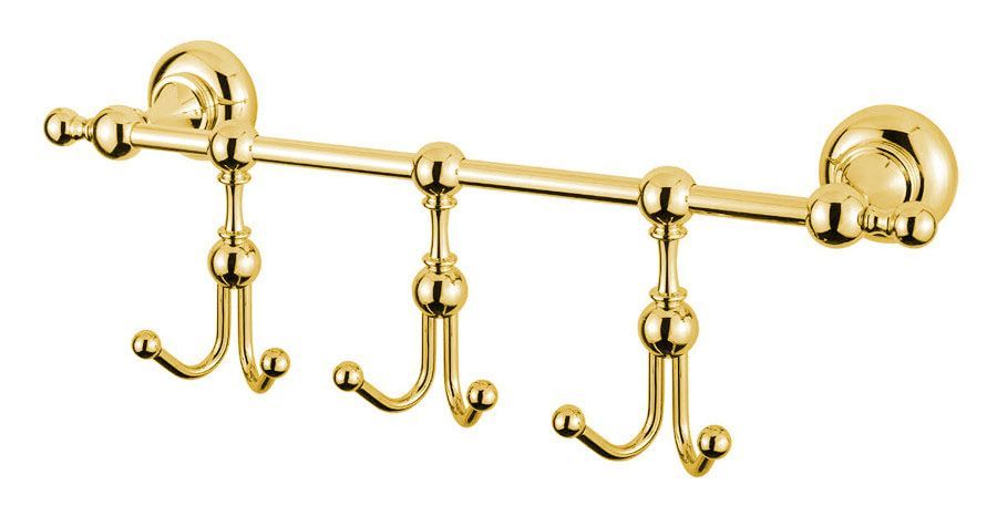 Крючок Cezares APHRODITE-THK-03/24-Sw золото 24 карат Swarovski