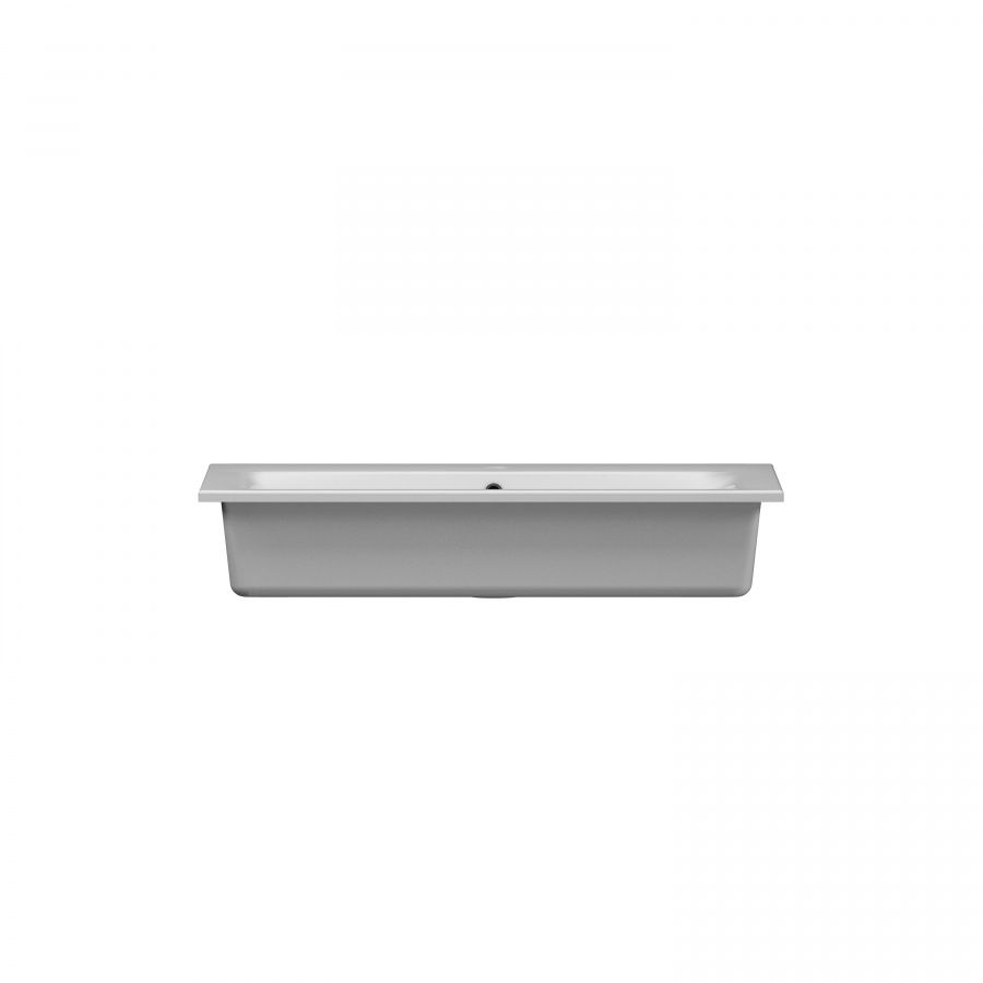 M70AWCC0802WG Spirit V2.0, Раковина мебельная, керамическая, 80 см, встроенная, цвет: белый, глянец