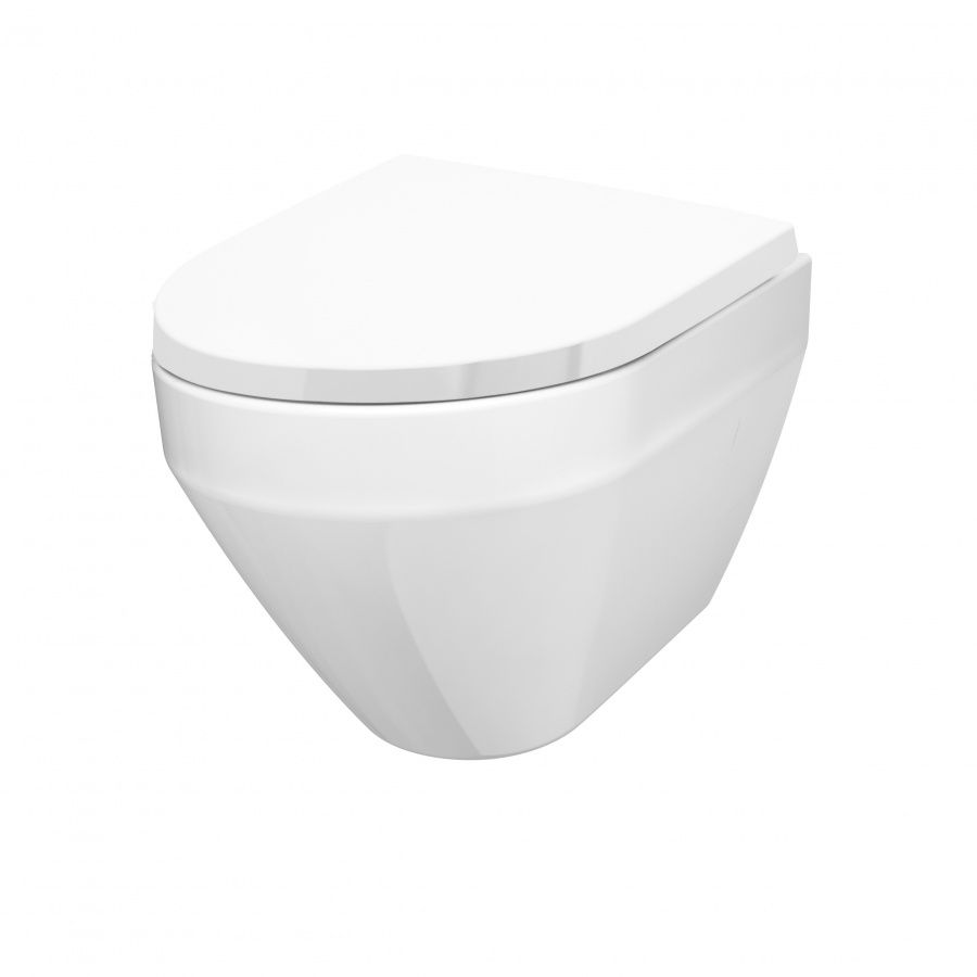 C701700WH Spirit V2.0 подвесной унитаз FlashClean, без сиденья (Сиденье приобретается ОТДЕЛЬНО)