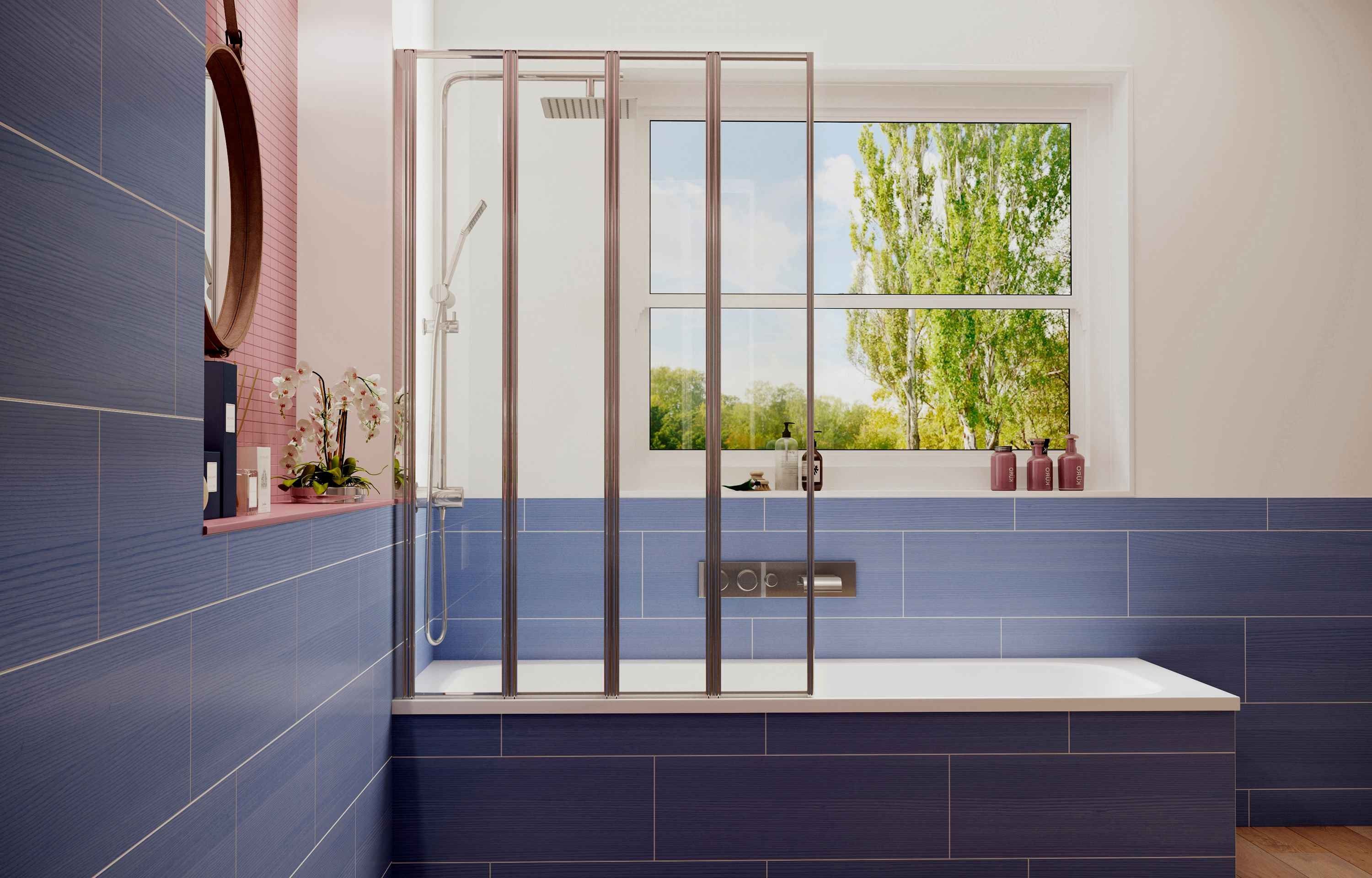 Шторка для ванны Ambassador Bath Screens 16041112 (1200x1400), 1 место
