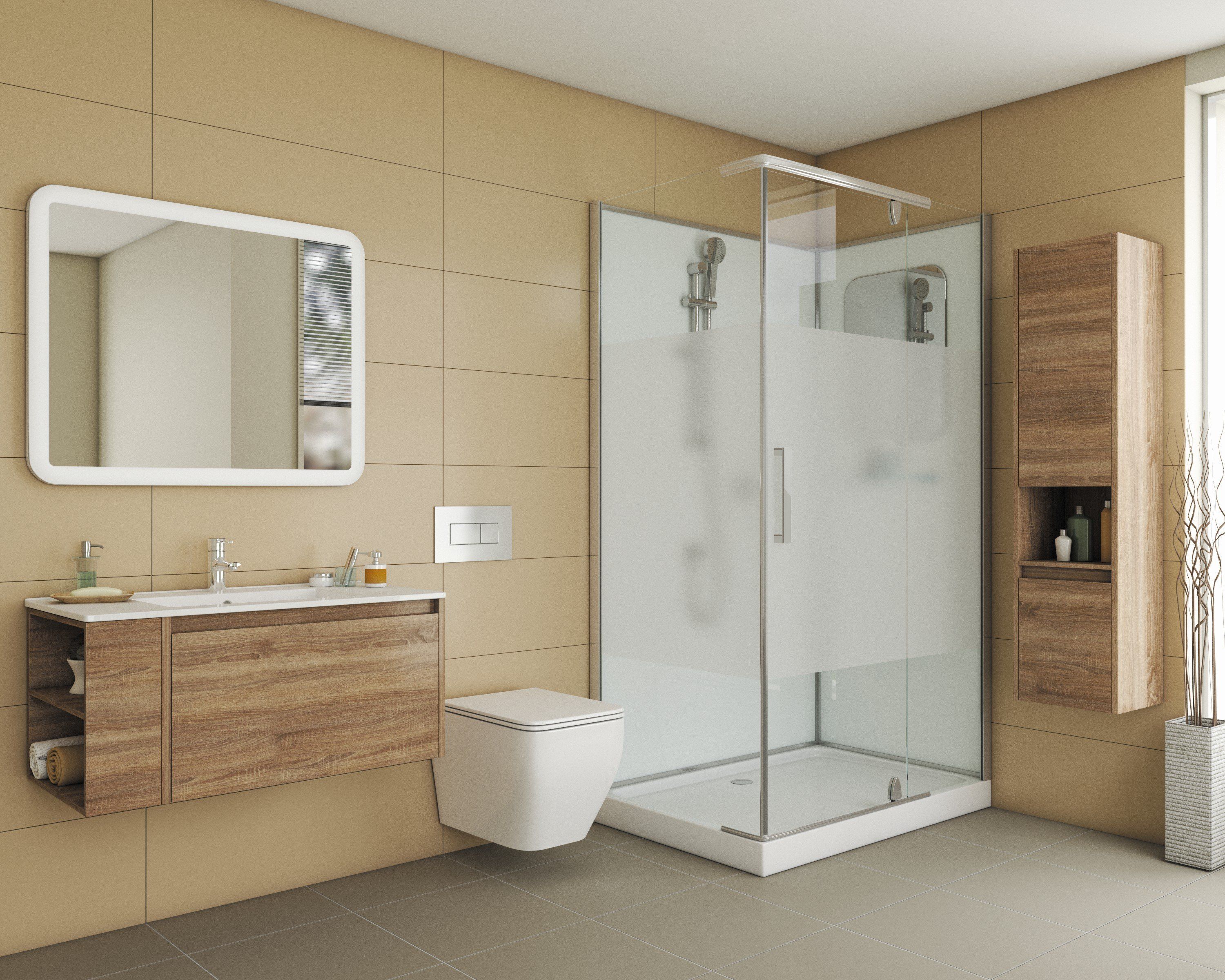 Душ.каб. GR172QL (120*80*205) GROSSMAN Classic 4 места