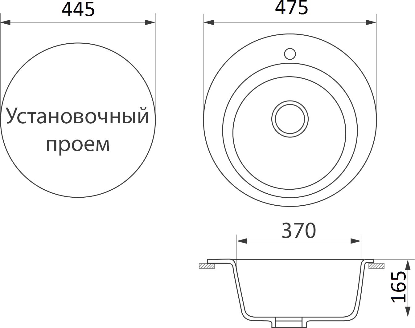 Мойка кухонная Белла BMC-05-302 песочная