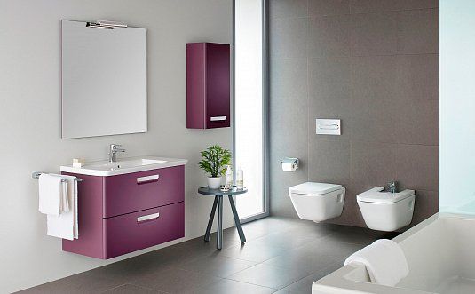 Унитаз подвесной Roca The Gap 346477000 вместе с сиденьем