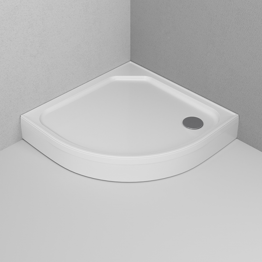 W88T-205-090W X-Joy Twin Slide, поддон душевой, 90x90