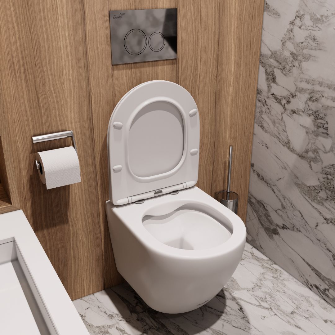 Унитаз TICINO Aria MW подвесной безободковый Ceruttispa CT8917