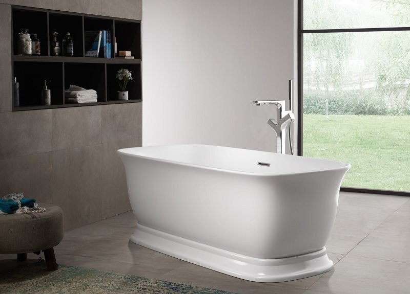 Акриловая ванна BELBAGNO BB404-1500-800