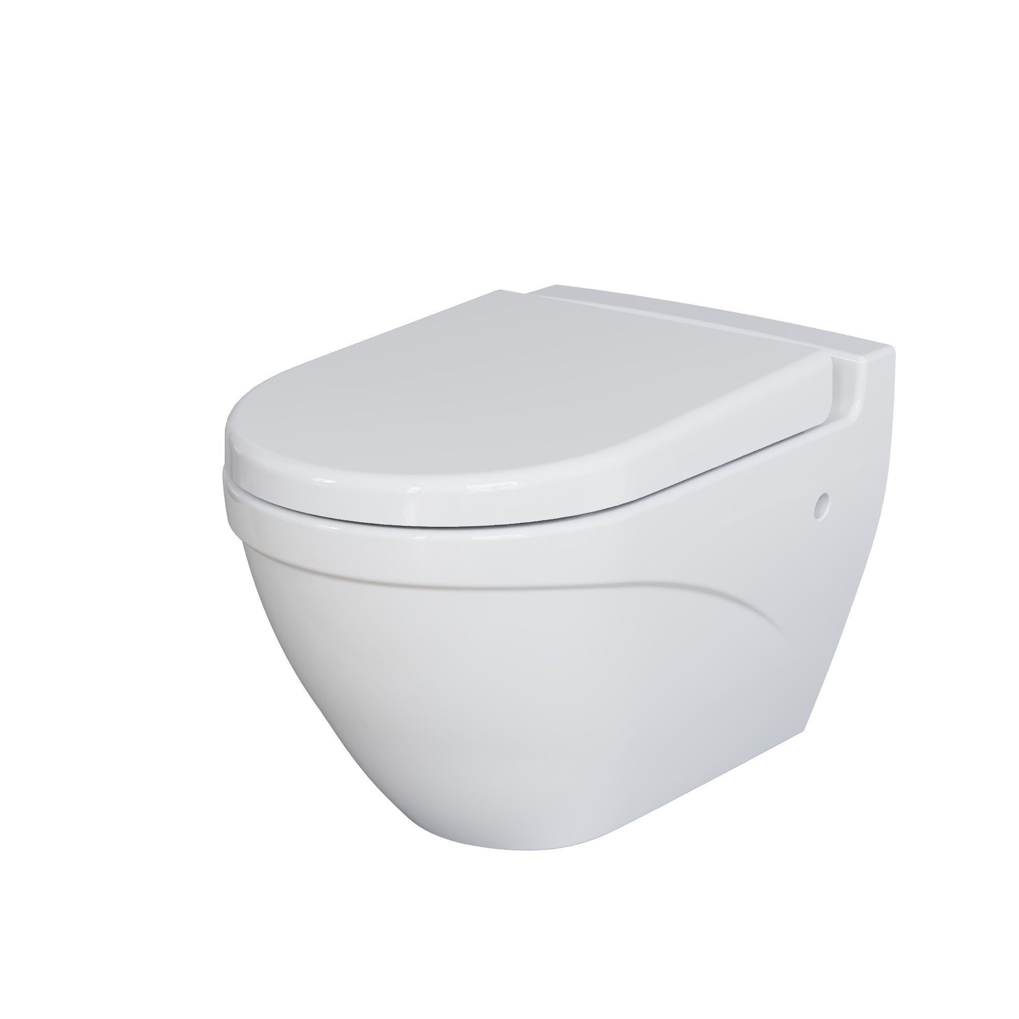 Унитаз Nord 133T20001 (535*385*360) БЕЛЫЙ подвесной, 1 место