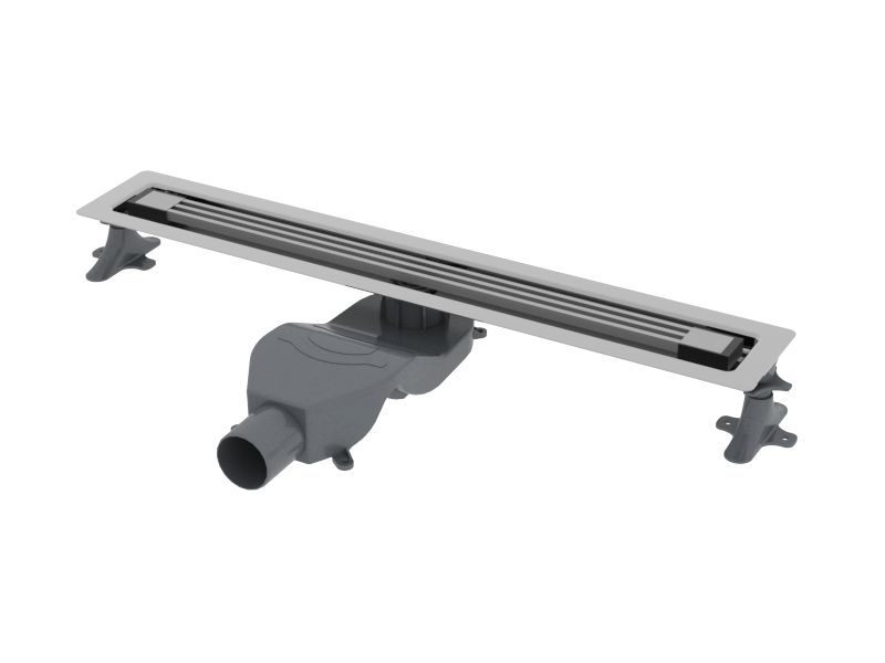 Душевой лоток B&T INFINITY 80см, нерж.сталь ХРОМ   DT 080 01 20 S11