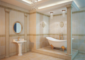 Как оформить ванную в классическом стиле и не скатиться в устаревшее ретро?