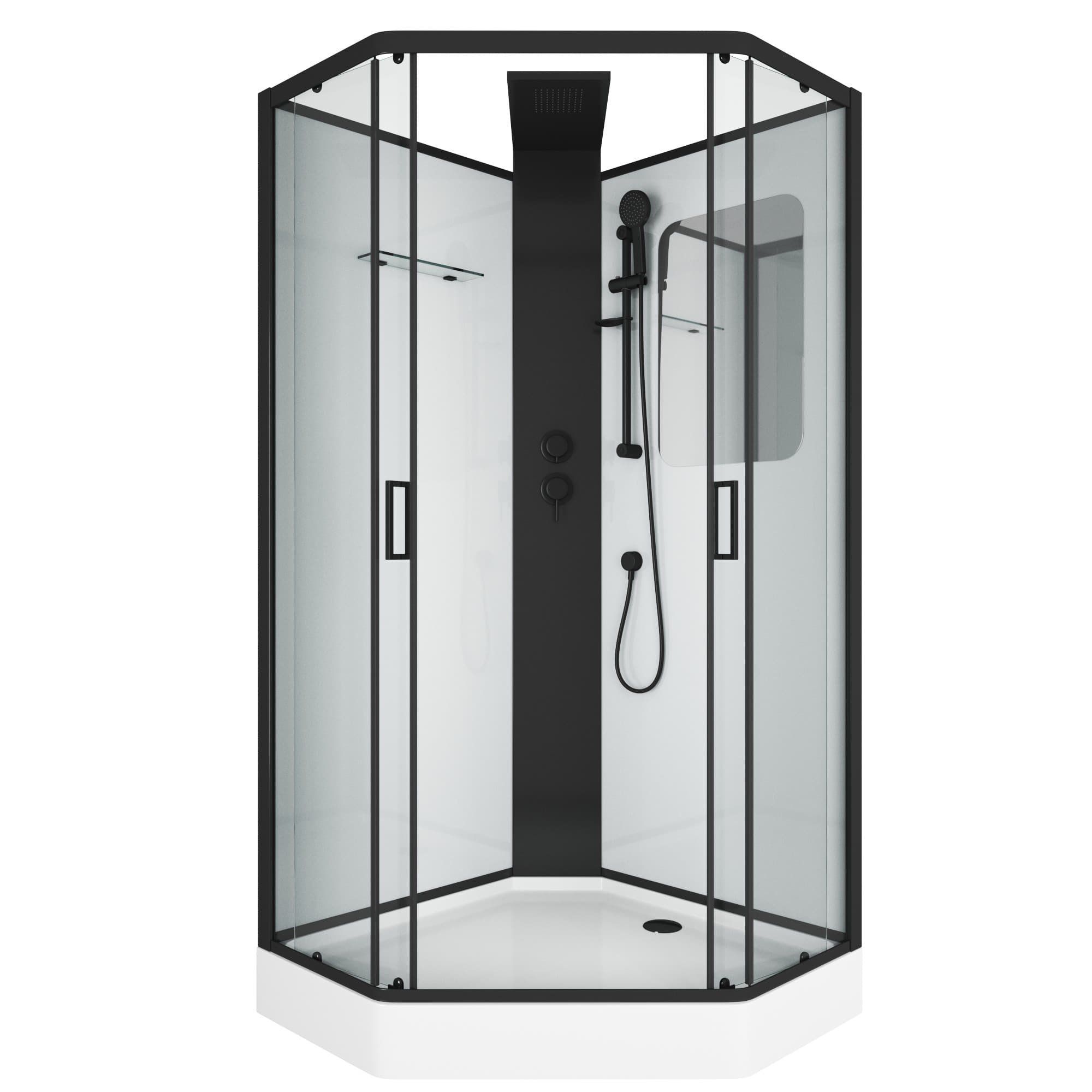 Душ.каб. GR251D (90*90*217) GROSSMAN ELEGANS 6 мест