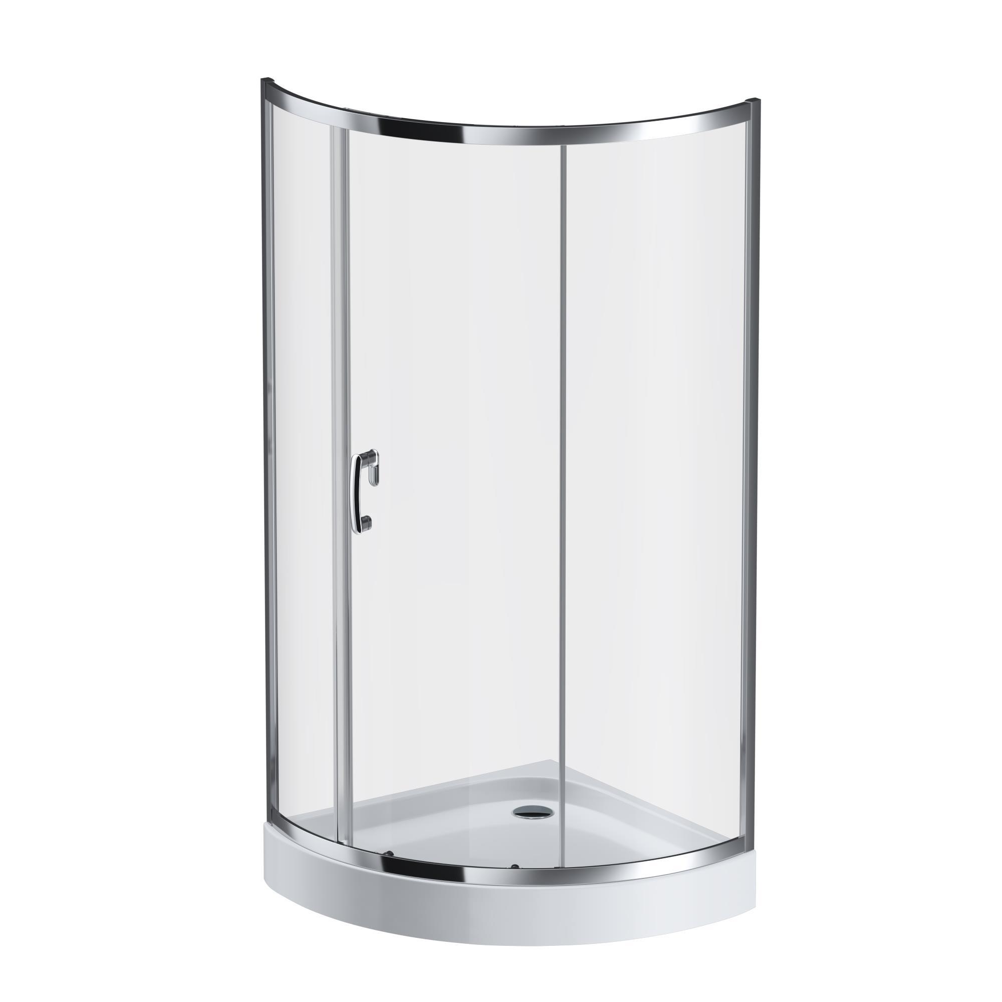 W83G-315-090CT Like Solo Slide Стекла для душ. ограждения 90x90