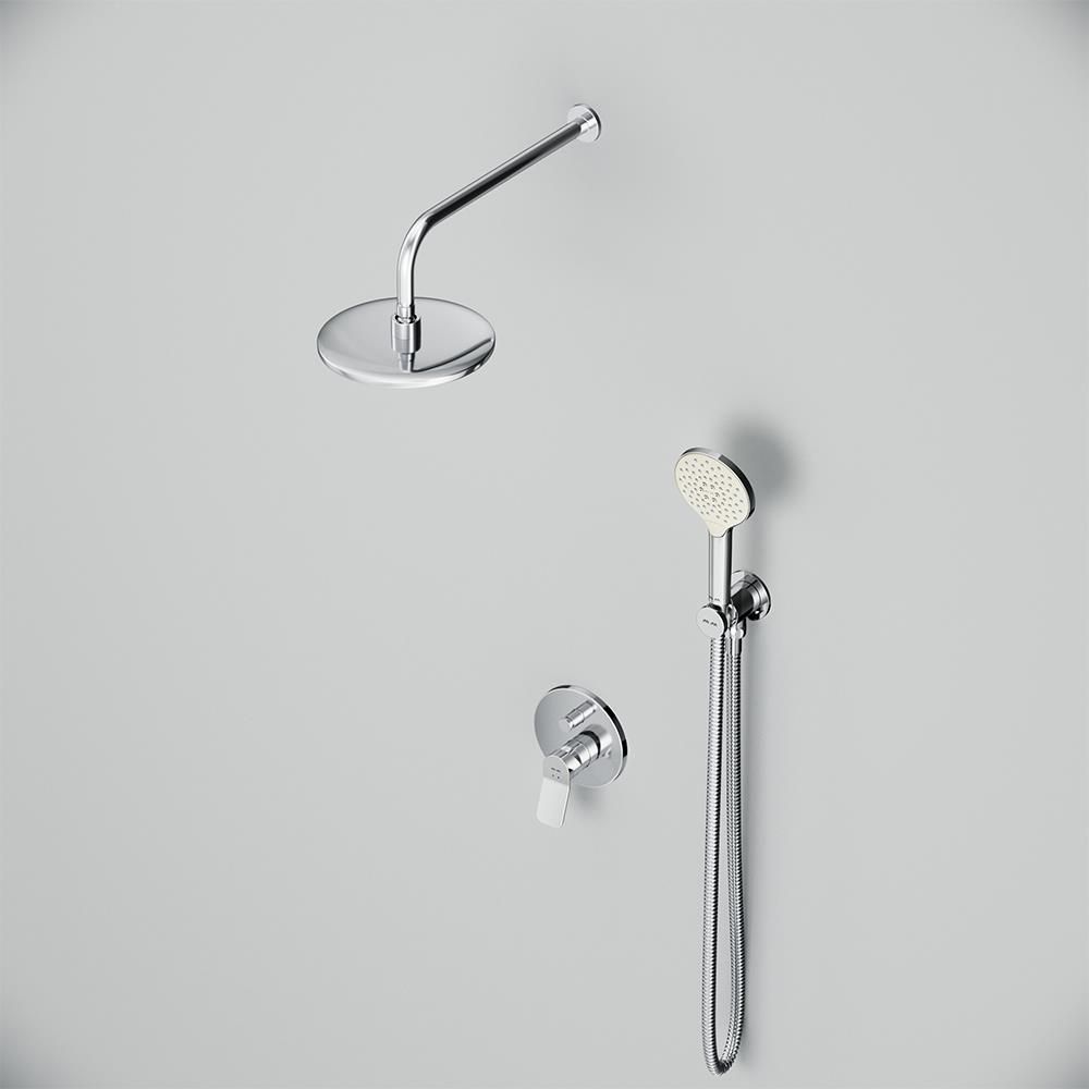 FP85A1RH20 X-Joy TouchReel, набор: нажимной см-ль д/в/душа, верхний душ 220 мм, держатель д/верхн.ду