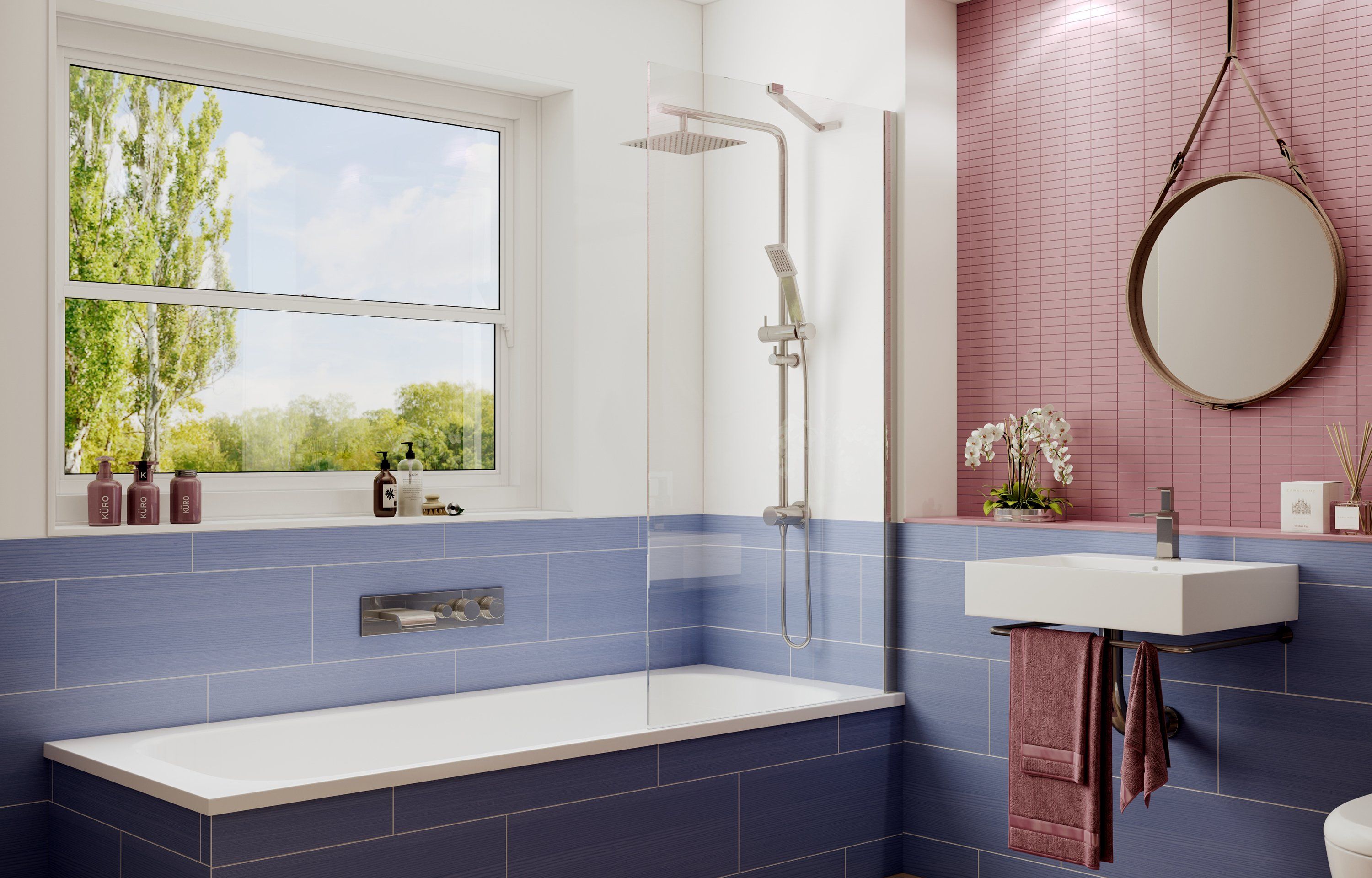 Шторка для ванны Ambassador Bath Screens 16041103 (800x1400), 1 место