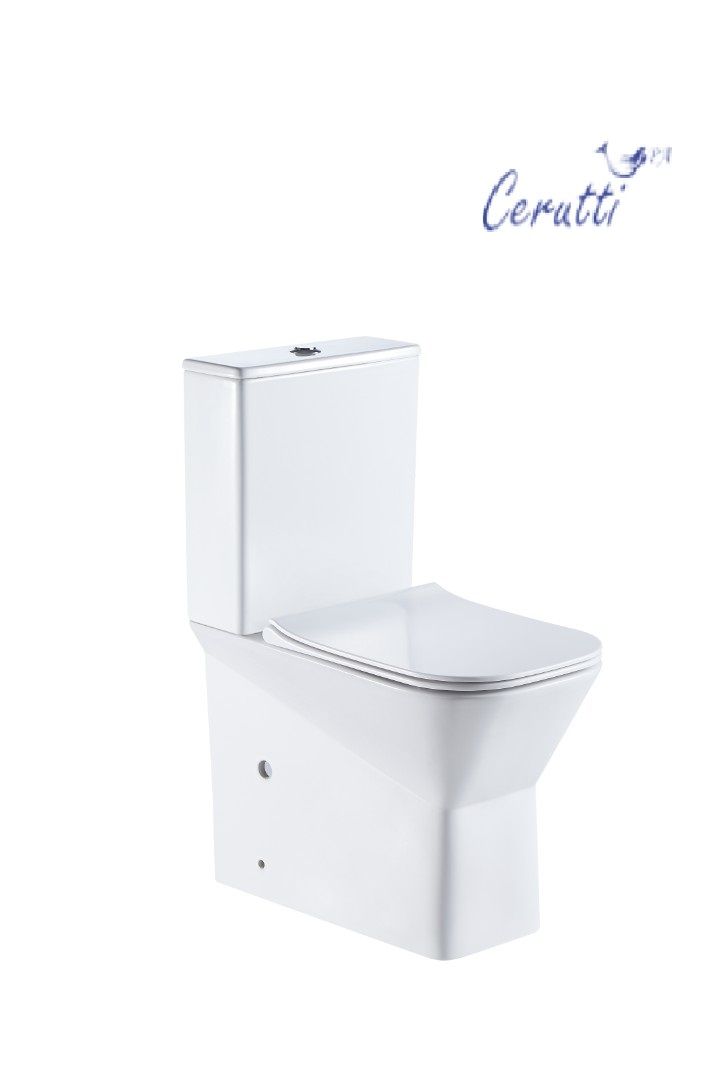 Унитаз ELLERO напольный безободковый Ceruttispa CT8458