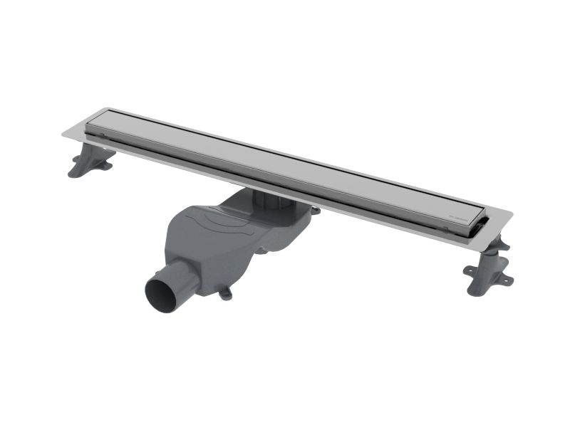 Душевой лоток Premium Linear 80см, нерж.сталь ХРОМ   DP 080 01 00 S11