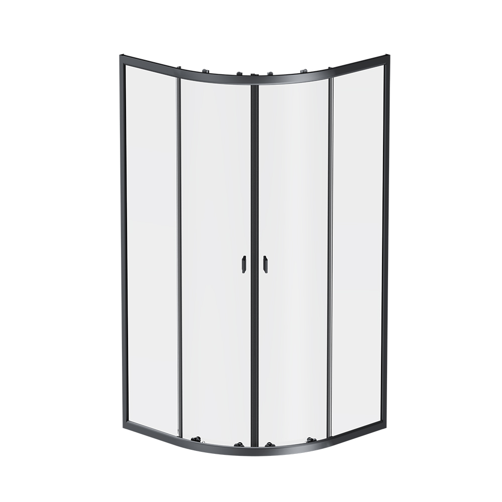 W88G-205-090BT64 X-Joy Twin Slide, Душевое ограждение без поддона, 90x90, профиль черный