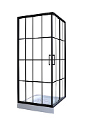 Стеклянное Ограждение MUZA90 душевое Ceruttispa без поддона (90x90x195)