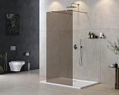 Душевая перегородка CEZARES LIBERTA-L-2-120-120-BR-Cr