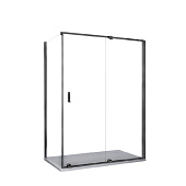 Стеклянное Ограждение PREMIATA B 120-8 душевое Ceruttispa без поддона (90x120x195)