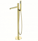 Напольный смеситель для ванны, золото Belbagno UNO-FMT-ORO