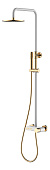 Стойка для душа STICK WHITE DIAMOND GOLD