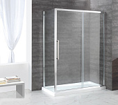 Душевой уголок Cezares Lux Soft 150x100 W-AH-1-150/100-C-Cr-IV