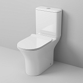 Унитаз Grossman GR-4443S (640*350*760) напольный безободковый с тонкой крышкой