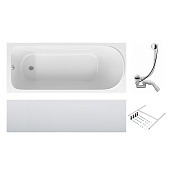 W75A-150-070W-KL Sense Ванна 150x70, каркас, слив-перелив, комплект