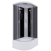 Душ.каб. NG-2510-14R (1200х800х2150) высокий поддон(40см) стекло ТОНИРОВАННОЕ 4 места