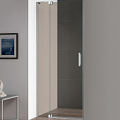 Душевая дверь в нишу Cezares SLIDER-B-1-100/110-BR-Cr хром