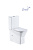 Унитаз ELLERO напольный безободковый Ceruttispa CT8458