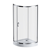 W83G-315-090CT Like Solo Slide Стекла для душ. ограждения 90x90