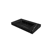 859-080-NM Boheme Столешница моноблок FLAT NERO MARQUINA (810*452*80)