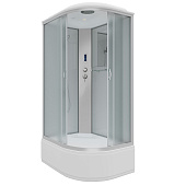 Душ.каб. NG-2310-14LP (1200х800х2150) высокий поддон(40см) стекло МАТОВОЕ 4 места