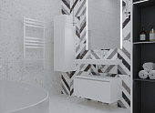 897-080-W Boheme Ящик под столешницу 80см WHITE глянец VALLESSI UNO-S