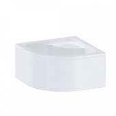 W90T-401A090W Gem Deep душевой поддон 90х90 с сифоном, белый