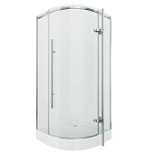 Душ.ограждение GR-5090 Style 90*90*190 полукруг, дверь распашная 1 место