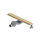 Душевой лоток Premium Linear 60см, нерж.сталь ЗОЛОТО